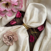 Vriksham Mossanite Stone Floral Shape Finger Ring-VV1987